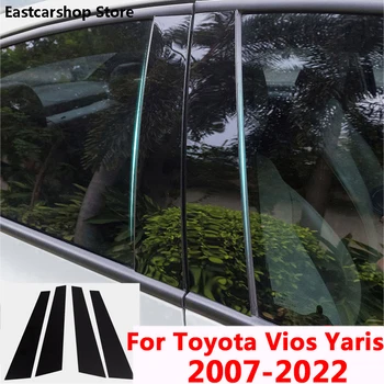 За Toyota Vios Yaris XP90 XP150 Автомобилна Централна Средна Колона PC Window B C-Часова Лента, Стикер Аксесоари Капачка 2007-2021 2022