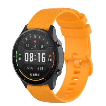 За Xiaomi MI Watch Цветен Каишка Силикон гривна Гривна 22 мм и Каишка За Часовник Xiaomi Smart Mi Watch Цветно спортно издание correa