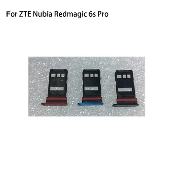 За ZTE Nubia Red magic 6s Pro Нов Оригинален Държач за Sim-карти Тава Слот За Карти RedMagic 6 s Pro Държач за Sim-карти RedMagic 6spro