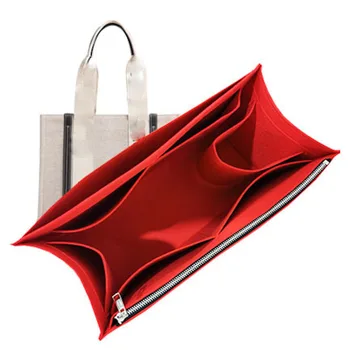 За хло.e Bag Чанта-тоут, Органайзер, Подложка за чанта, за поставяне на чантата -Филц премиум-клас, с дебелина 2-3 мм (ръчна работа/ 20 цвята)