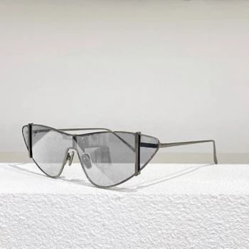 Златисто-Черна Метална Дограма за Котешки Очи, Висококачествени Мъжки слънчеви Очила 001, Модерни Дамски Слънчеви очила