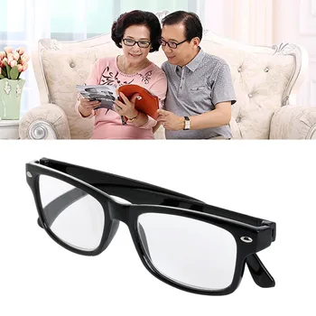 Класическа Черна Рамки В стил Ретро пролетта Очила За четене Readers +1.0 4.0