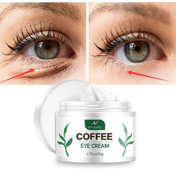 Крем против тъмни кръгове съдържа хиалуронова киселина за изглаждане на фините линии и бръчки около очите грижи за кожата козметични грижи пептид за торбички под очите