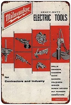 Лидице знак Kexle Милуоки Работилница за електрически Инструменти Репродукция Реклама Метална Табела 8 x 12