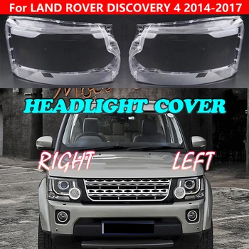 Лявата и Дясната Страна на Фарове Обхваща Главоболие Светлина на Обвивката на Лещата Размерът на Подмяна е Подходящ За Land Rover Discovery 4 LR4 2014-2018