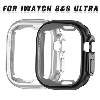 Мек калъф от TPU за Apple Watch 8 Ultra 49 мм с покритие покритие, Водоустойчиви, устойчиви на спад, за Iwatch Series 8 Pro 49 Аксесоари