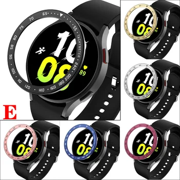 Метални Пръстени За Samsung Galaxy watch 5 40 мм 44 мм Панели От Неръждаема Стомана Watch5 pro Защитен Калъф За Часа Броня Пръстен #A