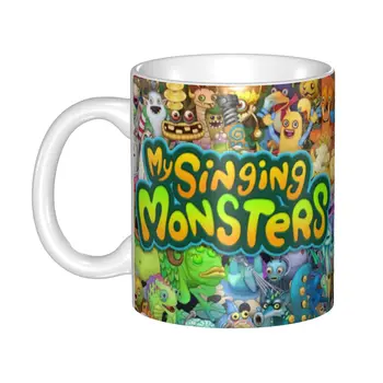 Моите Пеенето Monsters Чаши за Кафе САМ Индивидуални Приключенски Видеоигри Керамична Чаша Креативен Подарък