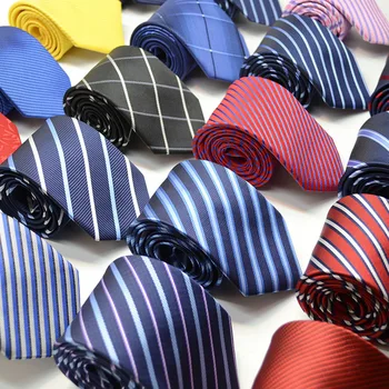 Мъжки Вратовръзки Плътен Цвят На Лента С Цветен Печат от 8 см Жаккардовый Вратовръзка Аксесоари За Ежедневието Вратовръзка Подарък За Сватбени Партита