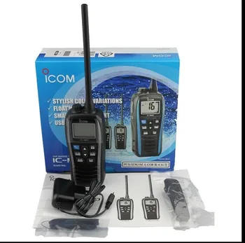 На ICOM IC-M25 5 W Джобно Кораби Радио VHF Ръчно LCD дисплей, Лек и Водоустойчив