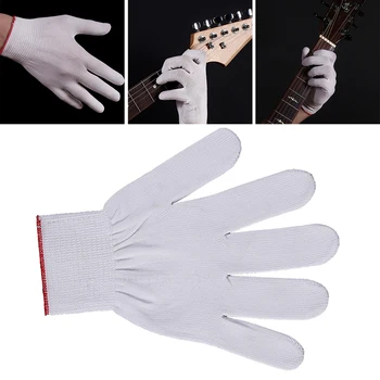 Найлонови Ръкавици За Практикуване На Китара И Бас, Ръкавици За Начинаещи, Ръкавици С Пълна С Пръст, Защита На Ръцете, Ръкавици За Игра На Музикални Инструменти