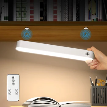 Настолна Лампа Офис Кабинет Led Светлини USB Акумулаторна Настолна Лампа С Магнитен Затъмняване Предпазва Очите Нощна Лампа За Спални