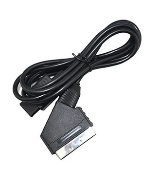 НОВ RGB AV кабел за NTSC за Super Nintendo/ за Famicom - ВЕРСИЯ на EU за NGC /N64 video, SCART,
