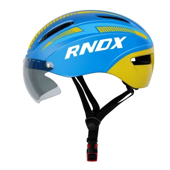 Нов RNOX tt time trial аеро велосипеден шлем За мъже и жени, Спортни очила За Триатлон, шоссейный велосипеден шлем с леща, Casco Ciclismo