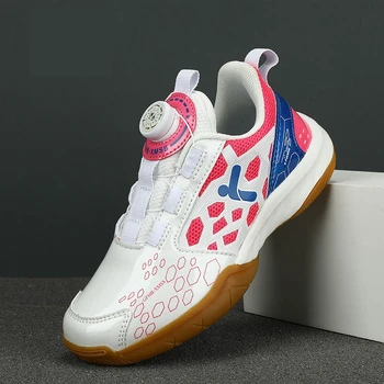 Нова детска Професионални Обувки за Бадминтон Дишаща и нескользящая Обувки за тренировки по тенис на маса 992