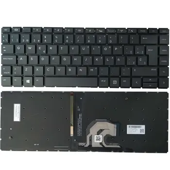 Нова Испанска Клавиатура За HP Probook 440 G6 445 G6 440 G7 445 G7 SP Черен