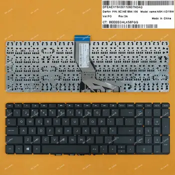 Новата клавиатура PO Portuguese Teclado за HP home 15-bs000 15-bs109np 15-bs112np 15-bs117np 15-bs118np 15-bs000np Черно, БЕЗ рамка