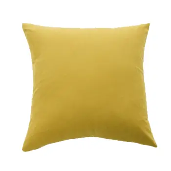 обикновена жълто оранжево калъфи за възглавници 40*40 45*45 50*50 55*55 60* 60 см без вътрешна възглавници калъфки за възглавници almofada за дивана X100
