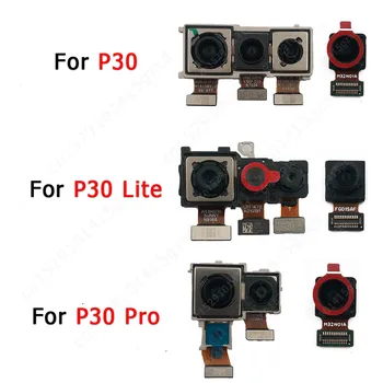 Оригиналната Предната И Задната Камера За Huawei P30 Pro Lite Задната Част На Предната И Задната Селфи Малък Гъвкав Модул Камера Резервни Части За Замяна На