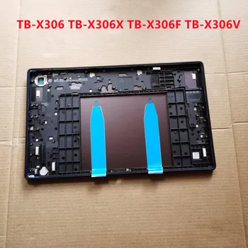 Оригиналът е За Lenovo Tab M10 HD 2nd Gen X306 TB-X306 X306F X306X X306V Най-Задната част на Кутията на Батерията Корпус Вратата на Делото във формата на Миди