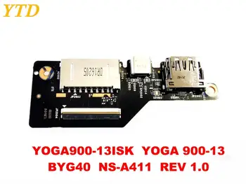 Оригиналът е за Lenovo Yoga 900-13ISK Yoga 900-13 USB такса YOGA 900-13 BYG40 NS-A411 REV 1.0 тестван добро безплатна доставка