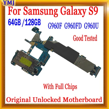 Основната Логическа такса За Samsung Galaxy S9 PLUS G965U G965F G965FD G960F G960FD G960U дънна Платка С Чипове Оригиналната Плоча Разблокированная