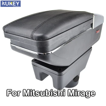 Подлакътник За Mitsubishi Mirage Attrage 2014-2018 Подлакътник Отточна Тръба На Шарнирна Връзка Кутия За Съхранение На Бижута Стайлинг Автомобили 2015