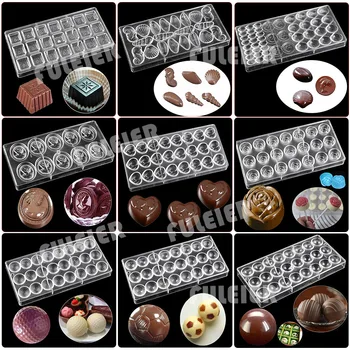 Поликарбонатная Шоколад Форма За Печене На Сладкиши Инструменти За Украса На Торта, Сладкиши И Захарни Изделия Шоколад Форма За Бонбони Форма За Печене Пан