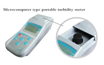 Портативен Измерител на мътност Turbidimeter Измерване на Мътност Светлина Тестер за Пречистване на отпадъчни води 0-1000NTU 0-200NTU с калибриране течност