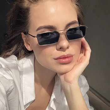 Правоъгълни Слънчеви Очила Женски Мъжки Маркови Дизайнерски Слънчеви Очила Мъжки Дамски Модни Летни Gafas Feminino Oculos De Sol