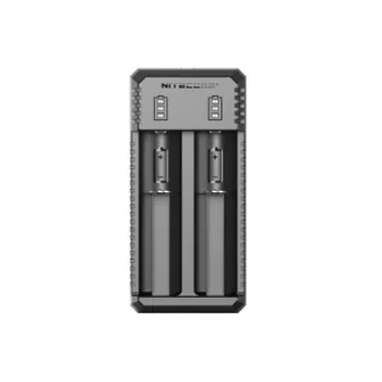 Преносимо USB-литиево-ионное зарядно устройство NITECORE UI2 е съвместимо с 26650 21700 18650 16340 14500 батерия
