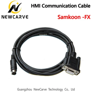 Програмен кабел Samkoon-FX със сензорен екран HMI за свързване към PLC Mitsubishi серия FX NEWCARVE