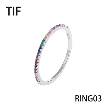 Пръстен с възел Tiff S925 сребърни бижута коноп въже витое веревочное пръстен Европейската и американската ежедневна мода дамски бижута подарък