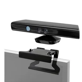 Регулируема TV Монитор Клип за Монтиране на Скоба Сгъваема закачалка за Xbox 360 на Microsoft Xbox 360 Kinect Сензор на Камерата Стойка Държач