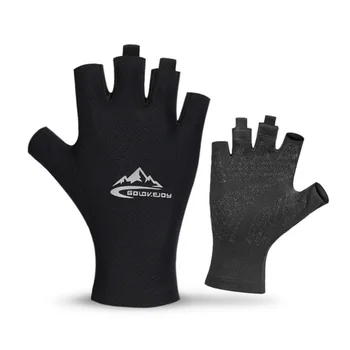 Риболовни Ръкавици За Мъже И Жени Лятна Мода UV Без Пръсти, Дишащи Прохладни Гребане Колоездене, Ветроходство, Каяк Плънка от Туризъм