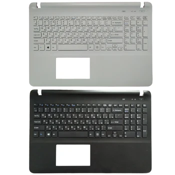 Руска клавиатура за лаптоп SONY VAIO SVF152C29U SVF152C29W SVF152C29X SVF152A29L SVF152C29L BG с поставка за ръце на Горния капак