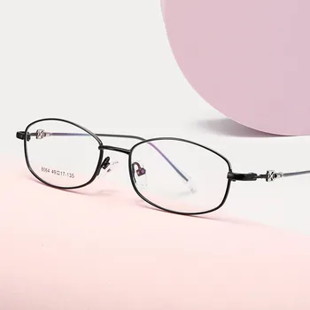 Свръхлеки Овални Модерен Бизнес Женски Очила за Късогледство, Рамки За Оптични Очила По Рецепта, Луксозни Дамски слънчеви Очила От Сплав 