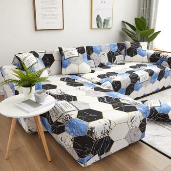 Секционни диван L-образна форма на калъф за дивана участък калъф за дивана украса текстилен калъф калъфи за мека мебел универсални калъфи за мека мебел