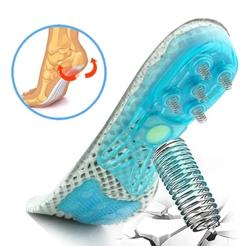 Силиконови Ортопедични Стелки За обувки EVA Spring Arch Support Поставяне на Ортопедични Стелки Плоскостъпие и Плантарна Фасциит, грижа За краката