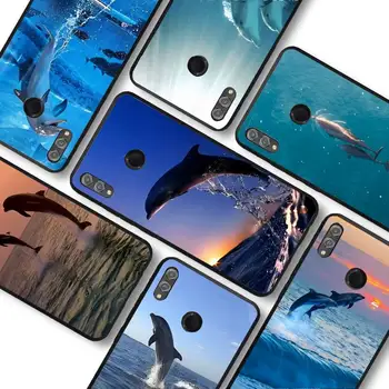 Сладък Делфините Морска звезда на Кит Калъф за Телефон за Redmi 8 9 9A за Samsung J5 J6 Note9 за Huawei NOVA3E Mate20lite калъф