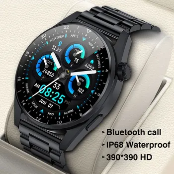 Смарт Часовник 3 Pro ECG Bluetooth Предизвикателство Музика Кръвно налягане/Кислород 390*390 Монитор на Сърдечната Честота Спорт За Huawei Smartwatch