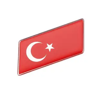 Турция Турски Национален Флаг Правоъгълник За Полагане На Автомобилни Стикери На Автомобилни Аксесоари За Мотоциклети