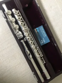 Флейта MURAMATSU Флейта DS Флейта-b Фут/c # Трели /сплит e-прекрасен Музикален инструмент с Медно-никелова Посребрена Флейтой