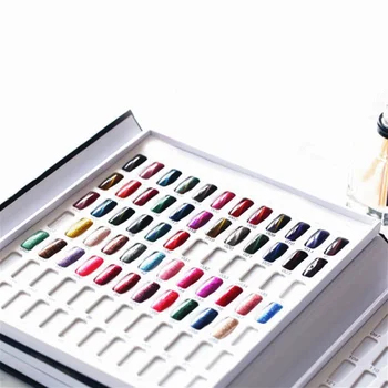 Цвят на Върховете на Ноктите Дисплей Книгата Дизайн за Нокти DIY Демо Полк Гел Лак За Нокти Цветна Карта на Графика Живопис Специална Дъска За Показване