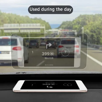 Централният Дисплей е Защитен Отразяваща Екран Разход на Гориво Превишена Скорост Дисплей на Автомобила HUD Светоотражающая Филм Авто Аксесоари за Автомобили