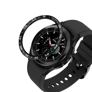 Часовници Кръг За Samsung Galaxy Watch 4 46 мм 42 мм Панела Пръстен За Полагане на Калъф Защита За Samsung Galaxy Watch 4 46 мм 42 мм