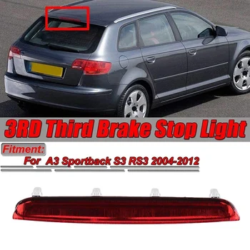 Червен Автомобилен високо ниво Трета Стоп-светлина LED Задни Задни стоп-сигнал За - A3 S3 Sportback RS3 2004-2012 8P4945097C