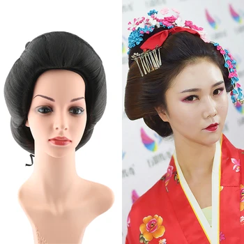 японски косата кимоно косата гейша коса за жените гейша cosplay аксесоари древните коса за жени