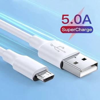 5A Супер Бързият кабел за зареждане на Тел Micro USB Кабел За Пренос на Данни За Xiaomi redmi Samsung Andriod Мобилен Телефон, Micro USB Кабел, Аксесоари За Телефони