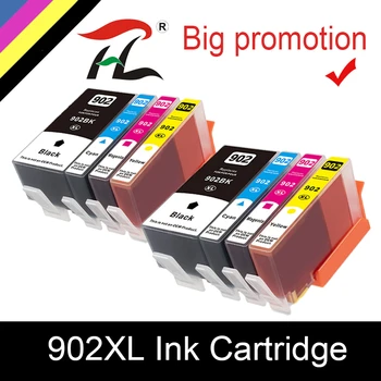 HTL мастилницата 902XL 906XL мастило касета за HP 902 XL 906 HP Officejet 6954 6960 6961 6963 6964 6965 6966